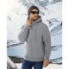 imageBoladeci Mens Sherpa Lined Hoodie Jacket Winter Warm Heavy Weight Zip Up Hooded Sweatshirt Thick Fleece CoatsLight Gray