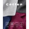imageBoladeci Mens Sweaters Quarter Zip Pullover Premium Cotton Comfort Mock Neck Striped Fall Winter Fashion Thermal SweatersBlack