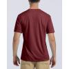 imageBoladeci Mens Swim Shirt Short Sleeve UPF 50 Sun Protection SPF UV Moisture Wicking Lightweight Quick Dry Rash GuardBurgundy