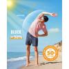 imageBoladeci Mens Swim Shirt Short Sleeve UPF 50 Sun Protection SPF UV Moisture Wicking Lightweight Quick Dry Rash GuardDusty Pink