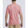 imageBoladeci Mens Swim Shirt Short Sleeve UPF 50 Sun Protection SPF UV Moisture Wicking Lightweight Quick Dry Rash GuardDusty Pink