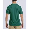 imageBoladeci Mens Swim Shirt Short Sleeve UPF 50 Sun Protection SPF UV Moisture Wicking Lightweight Quick Dry Rash GuardEmerald Green