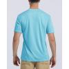imageBoladeci Mens Swim Shirt Short Sleeve UPF 50 Sun Protection SPF UV Moisture Wicking Lightweight Quick Dry Rash GuardIce Blue