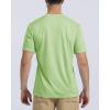 imageBoladeci Mens Swim Shirt Short Sleeve UPF 50 Sun Protection SPF UV Moisture Wicking Lightweight Quick Dry Rash GuardLight Green