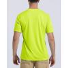 imageBoladeci Mens Swim Shirt Short Sleeve UPF 50 Sun Protection SPF UV Moisture Wicking Lightweight Quick Dry Rash GuardNeon Green