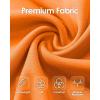 imageBoladeci Mens Swim Shirt Short Sleeve UPF 50 Sun Protection SPF UV Moisture Wicking Lightweight Quick Dry Rash GuardOrange
