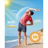 imageBoladeci Mens Swim Shirt Short Sleeve UPF 50 Sun Protection SPF UV Moisture Wicking Lightweight Quick Dry Rash GuardTomato Red