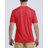 imageBoladeci Mens Swim Shirt Short Sleeve UPF 50 Sun Protection SPF UV Moisture Wicking Lightweight Quick Dry Rash GuardTomato Red
