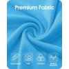 imageBoladeci Mens Swim Shirt Short Sleeve UPF 50 Sun Protection SPF UV Moisture Wicking Lightweight Quick Dry Rash GuardWater Blue