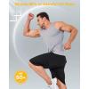 imageBoladeci Mens Tank Top Workout Athletic Quick Dry Lightweight Summer Beach Gym UPF 50 Sun Protection Sleeveless ShirtsLight Gray