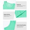 imageBoladeci Mens Tank Top Workout Athletic Quick Dry Lightweight Summer Beach Gym UPF 50 Sun Protection Sleeveless ShirtsMint Green