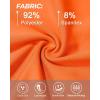imageBoladeci Mens Tank Top Workout Athletic Quick Dry Lightweight Summer Beach Gym UPF 50 Sun Protection Sleeveless ShirtsOrange