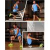 imageBoladeci Mens Tank Top Workout Athletic Quick Dry Lightweight Summer Beach Gym UPF 50 Sun Protection Sleeveless ShirtsSky Blue
