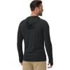 imageBoladeci Mens UPF 50 Sun Protection Lightweight Hoodie Shirts Long Sleeve Fishing Shirts SPF UV Hiking SwimBlack