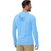 imageBoladeci Mens UPF 50 Sun Protection Lightweight Hoodie Shirts Long Sleeve Fishing Shirts SPF UV Hiking SwimBlue