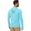 imageBoladeci Mens UPF 50 Sun Protection Lightweight Hoodie Shirts Long Sleeve Fishing Shirts SPF UV Hiking SwimLake Blue