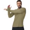 imageBoladeci Mens UPF 50 Sun Protection Lightweight Hoodie Shirts Long Sleeve Fishing Shirts SPF UV Hiking SwimOlive Drab