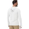 imageBoladeci Mens UPF 50 Sun Protection Lightweight Hoodie Shirts Long Sleeve Fishing Shirts SPF UV Hiking SwimWhite