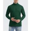 imageBoladeci Mens UPF 50 Sun Shirts 14 Zip Long Sleeve SPF UV Protection Lightweight Quick Dry Quarter Zip Golf ShirtsDark Green