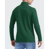 imageBoladeci Mens UPF 50 Sun Shirts 14 Zip Long Sleeve SPF UV Protection Lightweight Quick Dry Quarter Zip Golf ShirtsDark Green