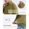 imageBoladeci Mens UPF 50 Sun Shirts 14 Zip Long Sleeve SPF UV Protection Lightweight Quick Dry Quarter Zip Golf ShirtsDull Blue