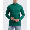 imageBoladeci Mens UPF 50 Sun Shirts 14 Zip Long Sleeve SPF UV Protection Lightweight Quick Dry Quarter Zip Golf ShirtsEmerald Green