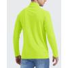 imageBoladeci Mens UPF 50 Sun Shirts 14 Zip Long Sleeve SPF UV Protection Lightweight Quick Dry Quarter Zip Golf ShirtsGreen
