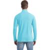 imageBoladeci Mens UPF 50 Sun Shirts 14 Zip Long Sleeve SPF UV Protection Lightweight Quick Dry Quarter Zip Golf ShirtsIce Blue