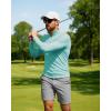 imageBoladeci Mens UPF 50 Sun Shirts 14 Zip Long Sleeve SPF UV Protection Lightweight Quick Dry Quarter Zip Golf ShirtsLight Blue