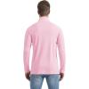 imageBoladeci Mens UPF 50 Sun Shirts 14 Zip Long Sleeve SPF UV Protection Lightweight Quick Dry Quarter Zip Golf ShirtsLight Pink