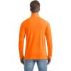 imageBoladeci Mens UPF 50 Sun Shirts 14 Zip Long Sleeve SPF UV Protection Lightweight Quick Dry Quarter Zip Golf ShirtsOrange