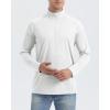 imageBoladeci Mens UPF 50 Sun Shirts 14 Zip Long Sleeve SPF UV Protection Lightweight Quick Dry Quarter Zip Golf ShirtsWhite