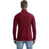 imageBoladeci Mens UPF 50 Sun Shirts 14 Zip Long Sleeve SPF UV Protection Lightweight Quick Dry Quarter Zip Golf ShirtsWine Red