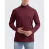 imageBoladeci Mens UPF 50 Sun Shirts 14 Zip Long Sleeve SPF UV Protection Lightweight Quick Dry Quarter Zip Golf ShirtsWine Red