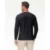 imageBoladeci Mens UPF 80 Sun Shirts Long Sleeve Lightweight UV Protection SPF Shirts Rash Guard Swim TShirtsBlack