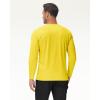 imageBoladeci Mens UPF 80 Sun Shirts Long Sleeve Lightweight UV Protection SPF Shirts Rash Guard Swim TShirtsYellow