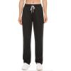 imageBoladeci Womens Sweatpants 3D Mesh Breathable Elastic Waist Side Stripe Casual Gym Athletic Track Pants with Zipper Pockets