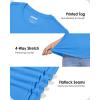 imageBoladeci Womens UPF 50 Sun Shirts UV Protection Short Sleeve Rash Guard Quick Dry Swim Hiking Tshirts Athletic Workout TopsBlue