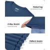 imageBoladeci Womens UPF 50 Sun Shirts UV Protection Short Sleeve Rash Guard Quick Dry Swim Hiking Tshirts Athletic Workout TopsBlue Gray