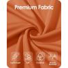 imageBoladeci Womens UPF 50 Sun Shirts UV Protection Short Sleeve Rash Guard Quick Dry Swim Hiking Tshirts Athletic Workout TopsDark Orange
