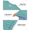 imageBoladeci Womens UPF 50 Sun Shirts UV Protection Short Sleeve Rash Guard Quick Dry Swim Hiking Tshirts Athletic Workout TopsGray Green