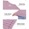imageBoladeci Womens UPF 50 Sun Shirts UV Protection Short Sleeve Rash Guard Quick Dry Swim Hiking Tshirts Athletic Workout TopsGray Purple