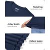 imageBoladeci Womens UPF 50 Sun Shirts UV Protection Short Sleeve Rash Guard Quick Dry Swim Hiking Tshirts Athletic Workout TopsNavy Blue