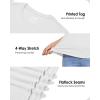 imageBoladeci Womens UPF 50 Sun Shirts UV Protection Short Sleeve Rash Guard Quick Dry Swim Hiking Tshirts Athletic Workout TopsWhite