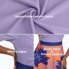 imageUOUA Women Wrap Midi Dress Casual Floral ALine Dresses 34 Sleeves VNeck Cocktail Party DressLightblue