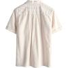 imageVATPAVE Boys Button Down Shirt Short Sleeve Casual Hawaiian Shirt Cuban Collar Summer Shirts with PocketKhaki