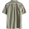 imageVATPAVE Boys Button Down Shirt Short Sleeve Casual Hawaiian Shirt Cuban Collar Summer Shirts with PocketKhaki Brown