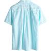 imageVATPAVE Boys Button Down Shirt Short Sleeve Casual Hawaiian Shirt Cuban Collar Summer Shirts with PocketWater Green