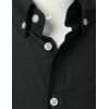 imageVATPAVE Boys Dress Shirts Long Sleeve Button Down Shirts Formal Uniform Solid Oxford ShirtBlack