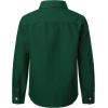 imageVATPAVE Boys Dress Shirts Long Sleeve Button Down Shirts Formal Uniform Solid Oxford ShirtBlack Green